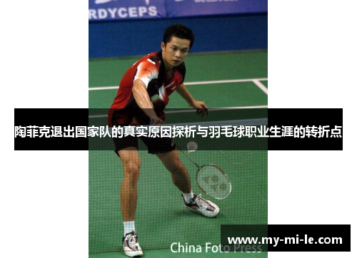 陶菲克退出国家队的真实原因探析与羽毛球职业生涯的转折点