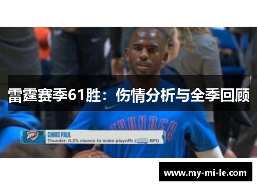 雷霆赛季61胜：伤情分析与全季回顾
